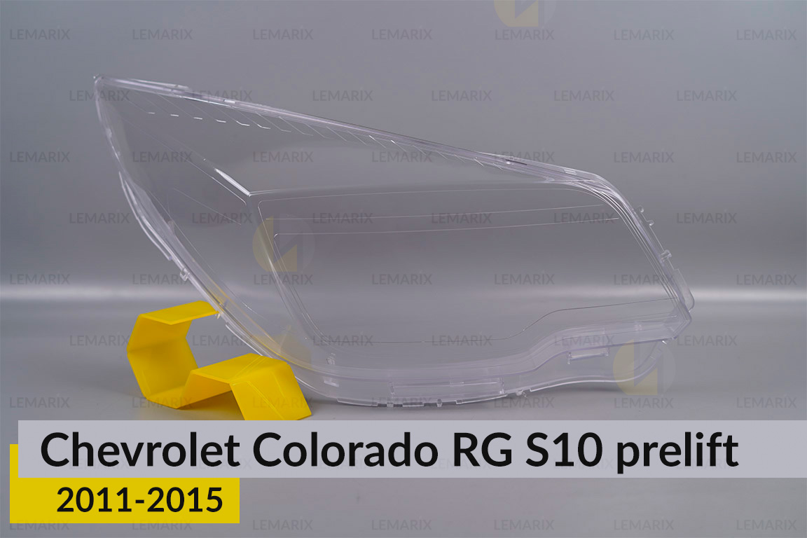 Скло фари Chevrolet Colorado RG S10