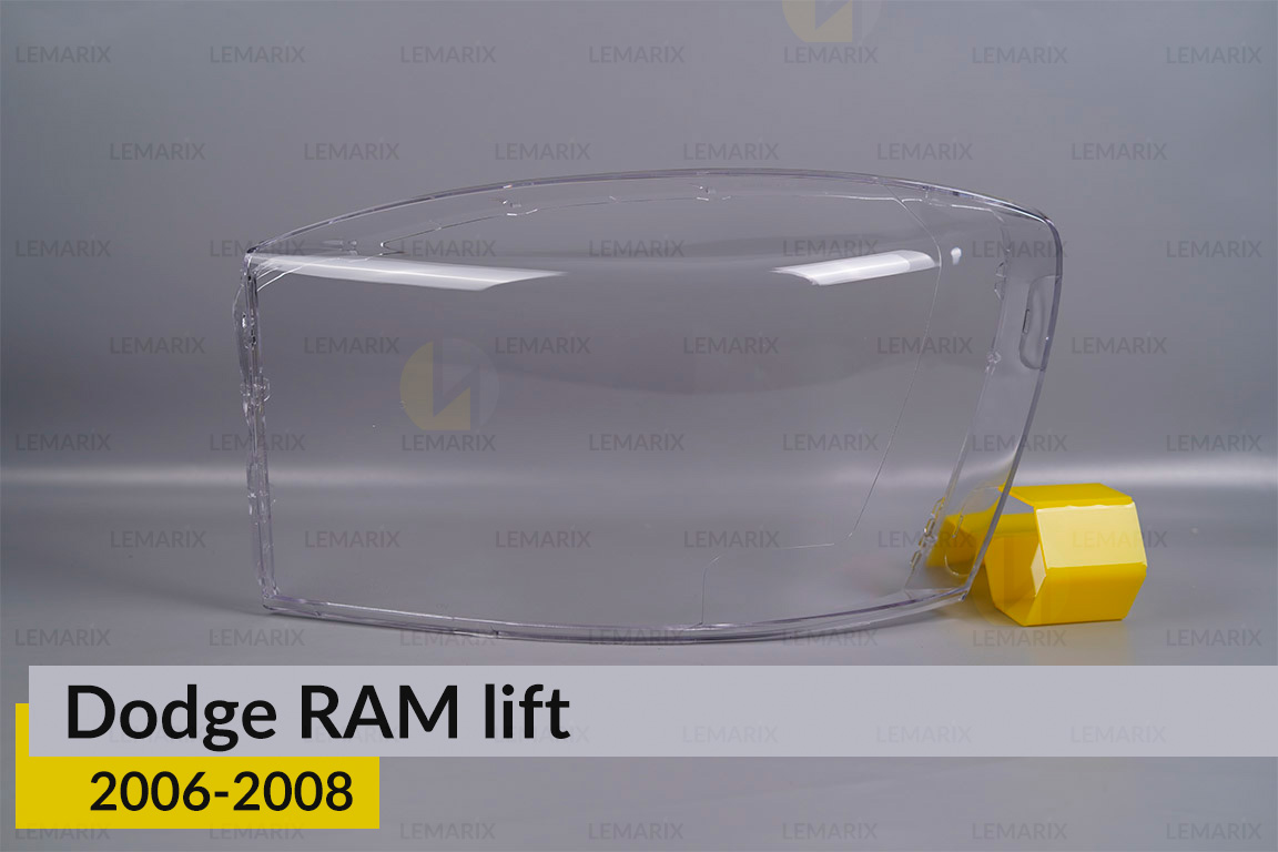 Скло фари Dodge RAM (2006-2008) рест