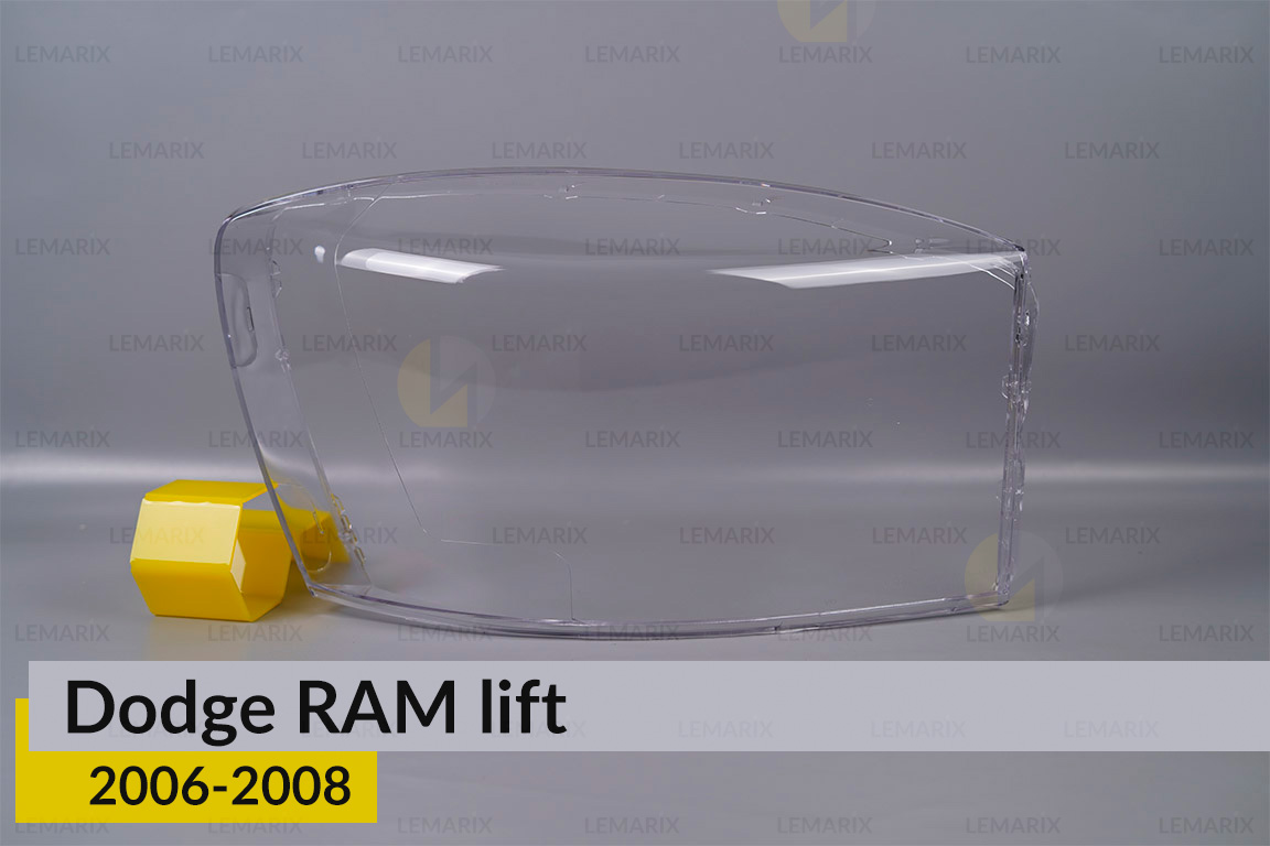 Скло фари Dodge RAM (2006-2008) рест