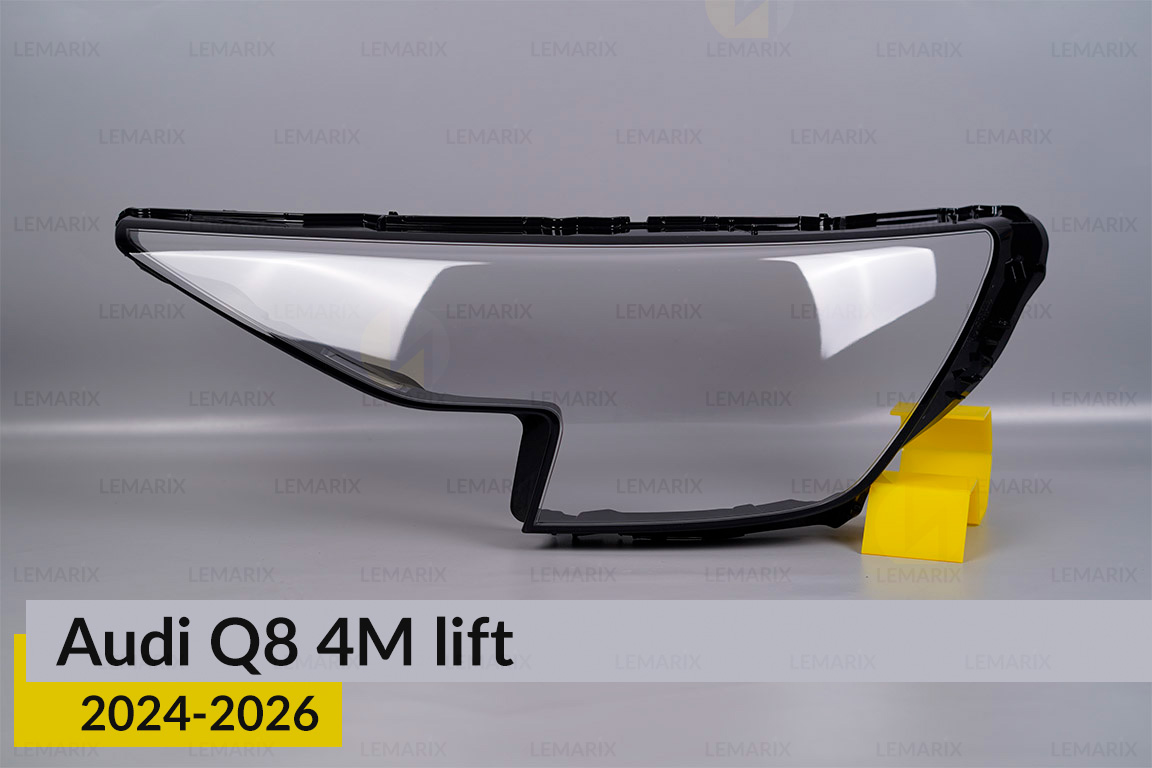 Скло фари Audi Q8 4M (2024-2026) рест