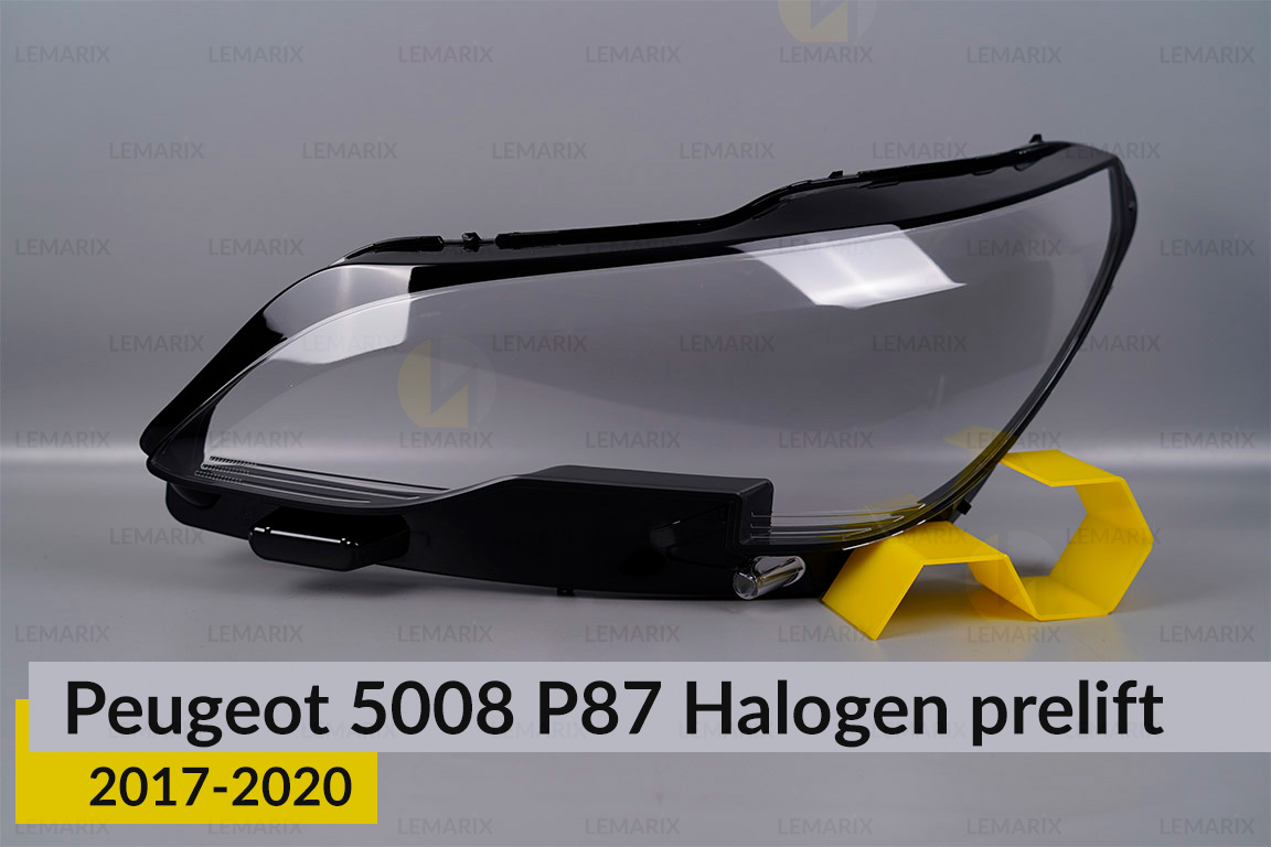 Скло фари Peugeot 5008 P87 Halogen