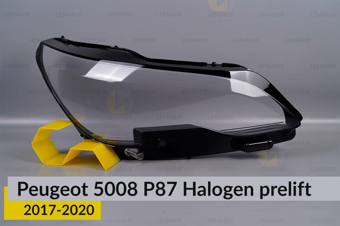 Скло фари Peugeot 5008 P87 Halogen
