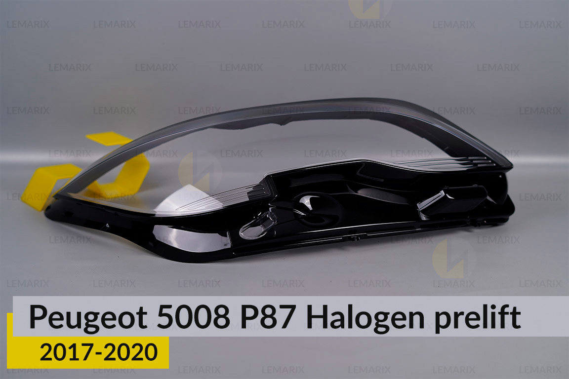 Скло фари Peugeot 5008 P87 Halogen