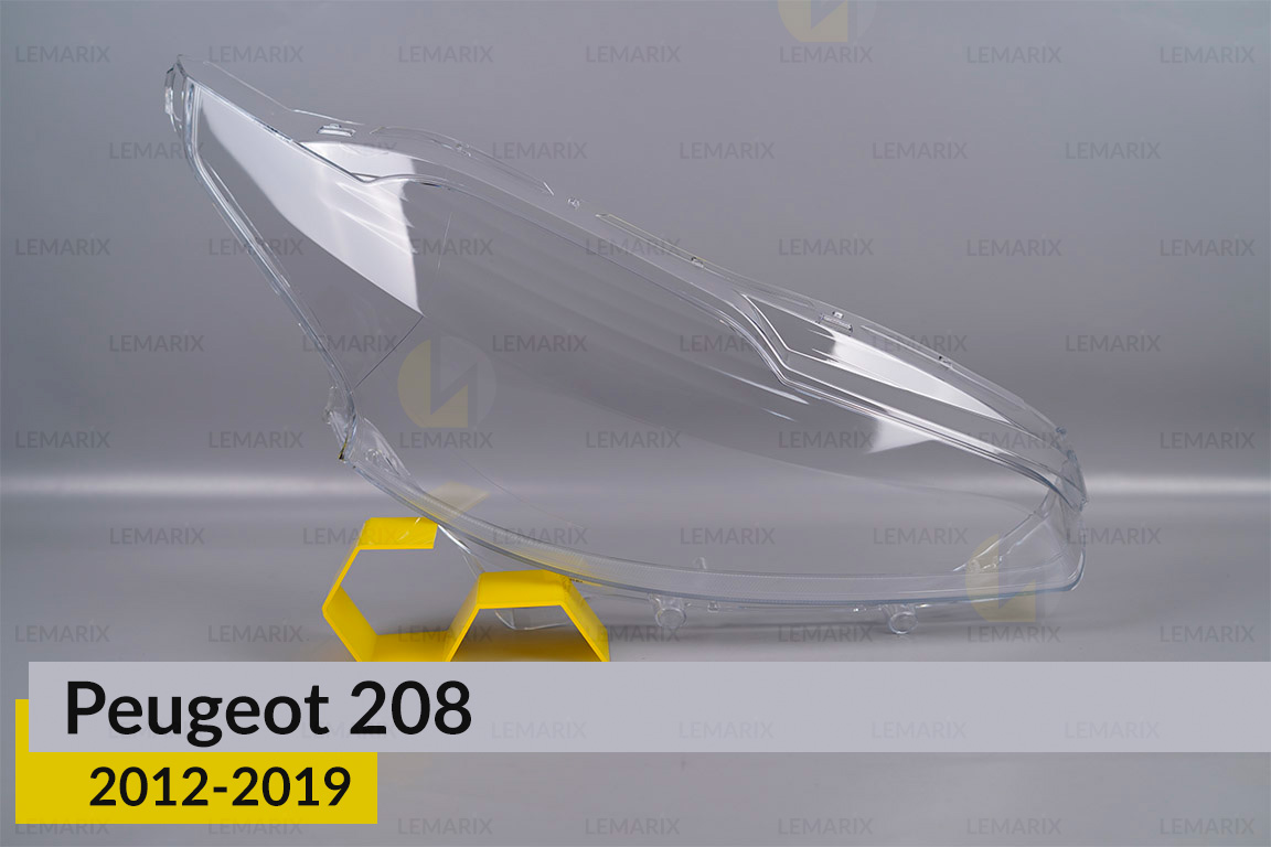 Скло фари Peugeot 208 (2012-2019)