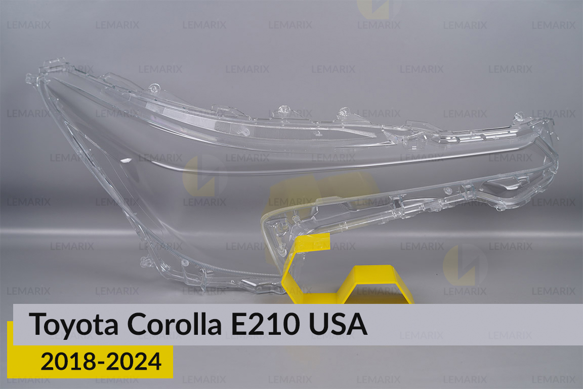 Скло фари Toyota Corolla E210 USA