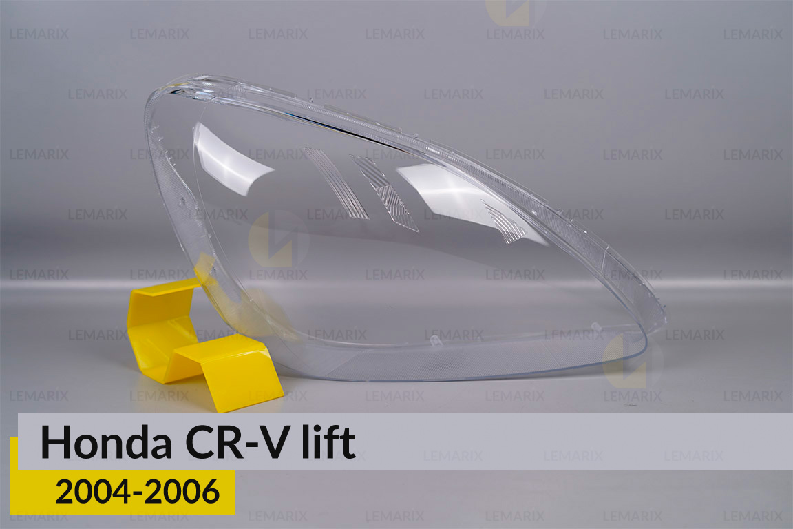 Скло фари Honda CR-V (2004-2006) рест