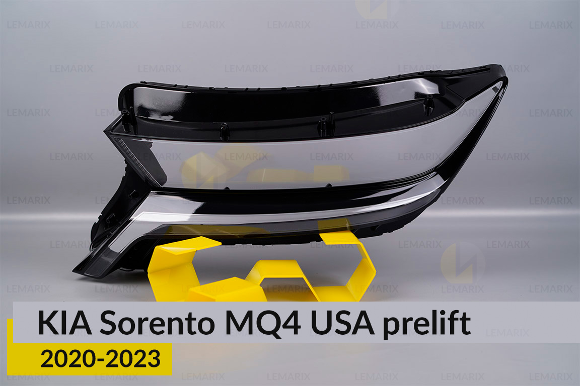 Скло фари KIA Sorento MQ4 USA (2020-2023)