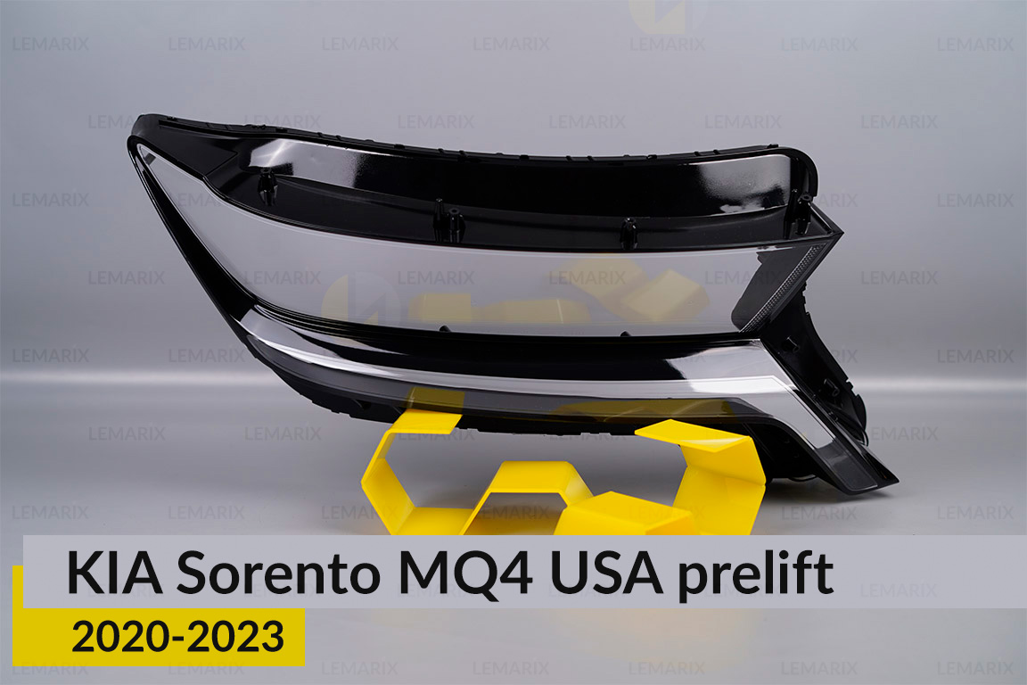 Скло фари KIA Sorento MQ4 USA (2020-2023)
