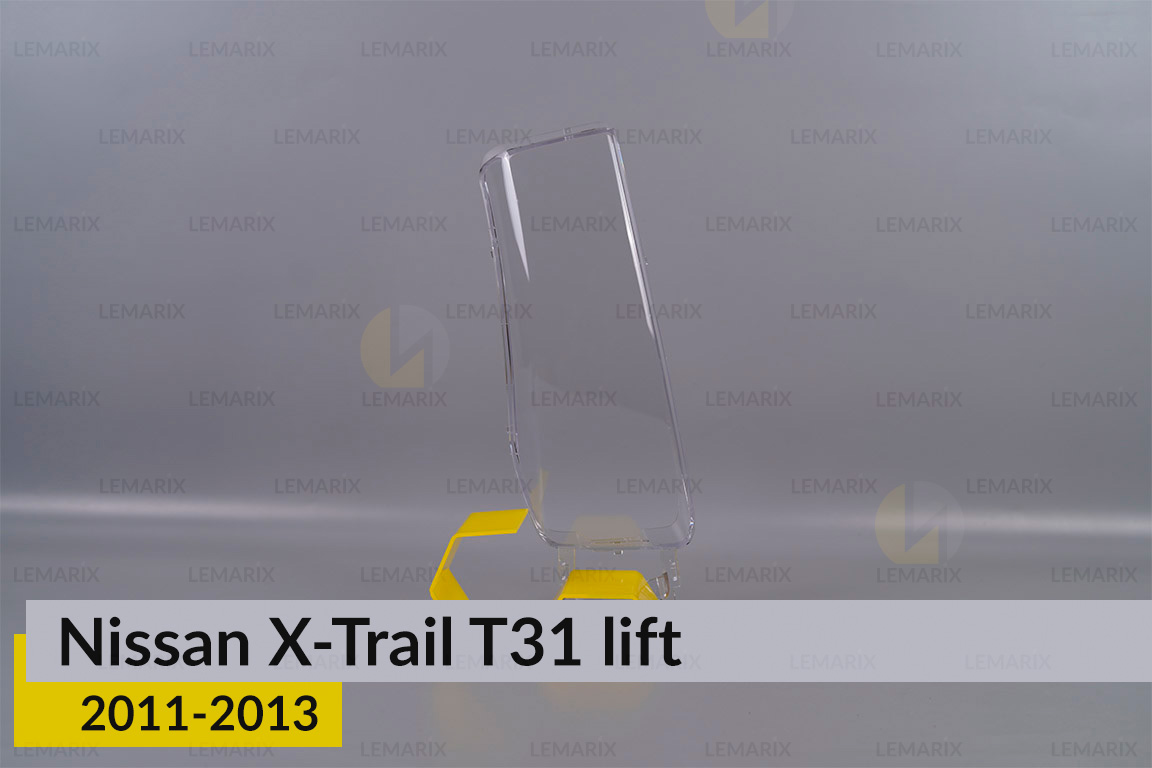Скло фари Nissan X-Trail T31 верхнє