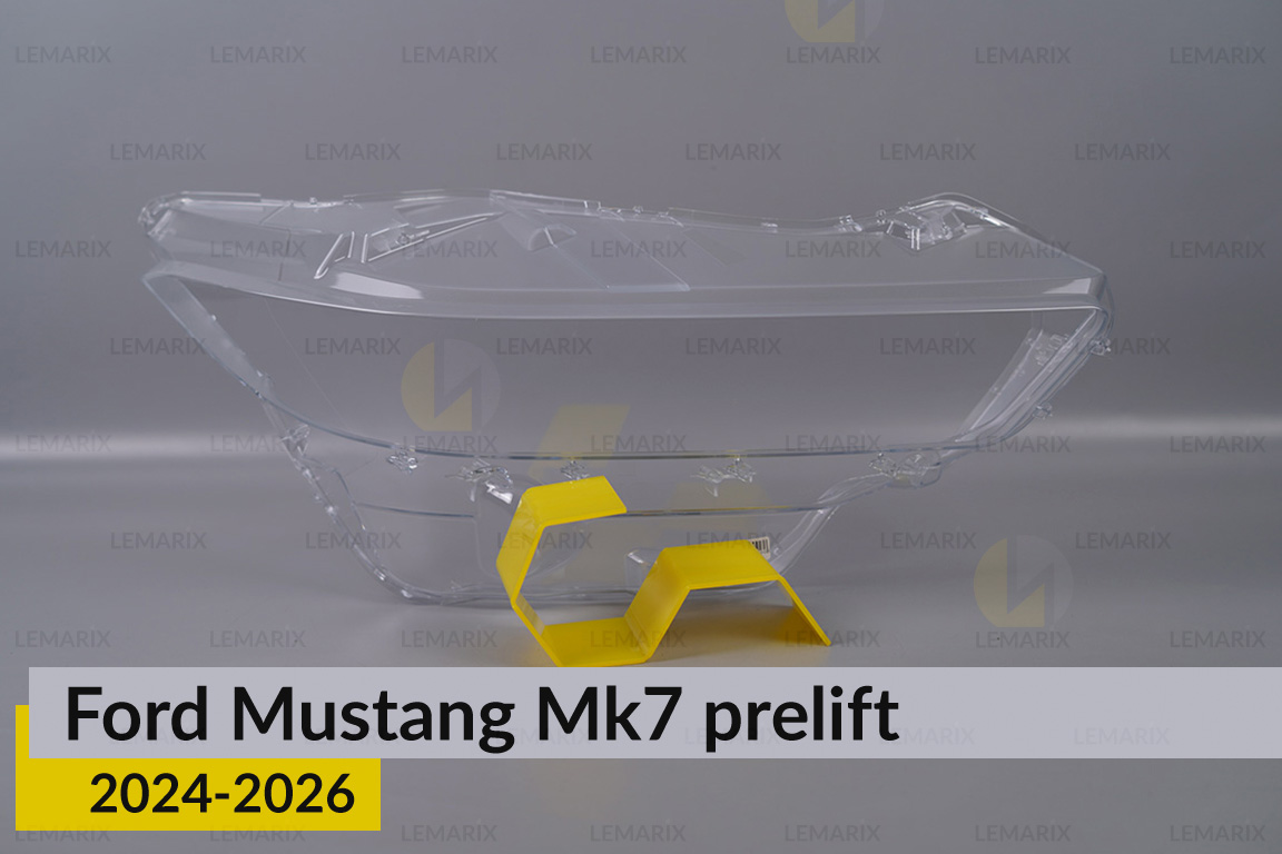 Скло фари Ford Mustang Mk7 (2024-2026)